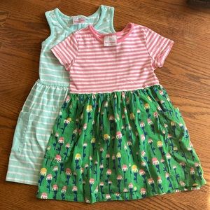 Hanna Anderson play dresses, set of 2, size 110 (5T)